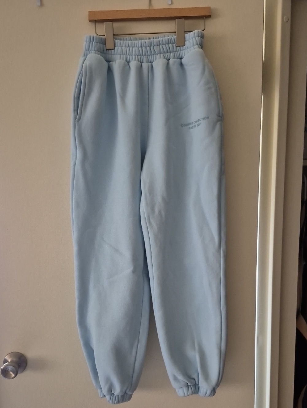 Light Blue Comfrt Collection Pastel Edit Sweatpants Women's Small